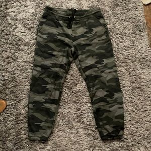 Camouflage sweatpants